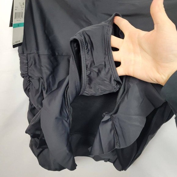 SALE 5/$25 Island Escape Tummy Control Skirtini Swim Bottoms High Waist Ruched - Picture 9 of 13